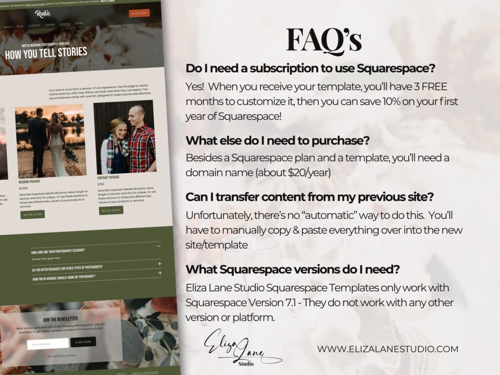Els ss template rw faq