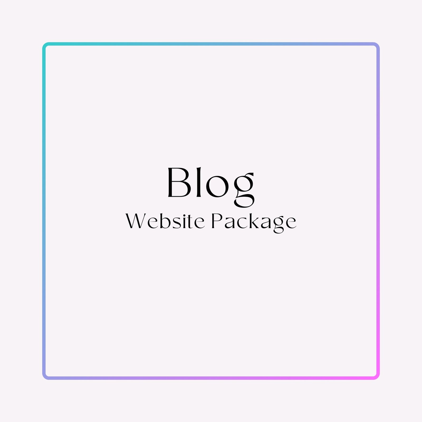 Els Website Package Blog